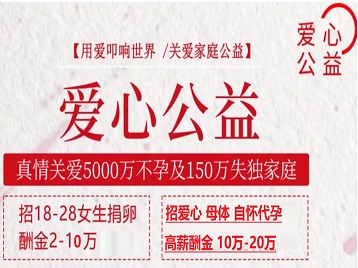 武侯捐卵助孕生子 爱心志愿者招募